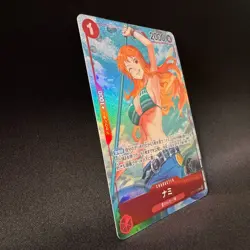 Nami OP01-016 R Parallel Alt Art Sunohara One Piece Card Game Japanese NM - Image 3