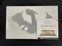 Pokemon Card Charizard UPC Factory Sealed (Small Rip Top & On the Side) SWSH - Image 1