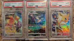 Sequential PSA 10 Eeveelution Set 188-193/184 VMAX Climax Pokemon Card Japanese - Image 1