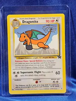 1999 Dragonite #5 Pokemon The First Movie Promo Card LP - Image 1