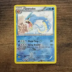 Gyarados 24/124 Rare Reverse Holo Pokemon Card Dragons Exalted - Near Mint - Image 1