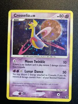 Cresselia 2/106 Great Encounters Holo Rare Vintage Pokemon TCG - Image 1