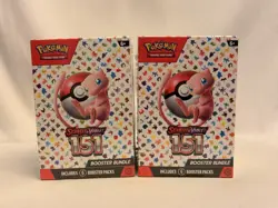 LOT OF 2 Pokemon Scarlet & Violet 151 Sealed Booster Bundle - NEW SEALED - Image 1