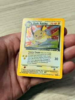 Pokemon Dark Raichu 83/82 Team Rocket Secret Rare Lightly Played - Image 4