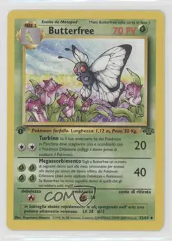 Butterfree Italian 1st Ed. Pokemon Jungle #33 1999 - Image 1