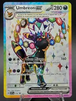 Umbreon ex SVP 176 Pokemon Promo Holo NM - Image 1