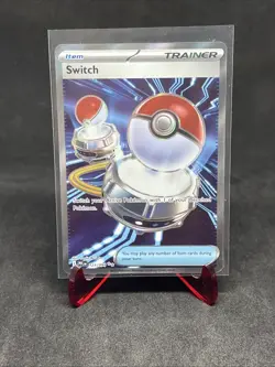 2025 Pokemon TCG Switch 123/94 PFL Full Art Ultra Rare NM - Image 1