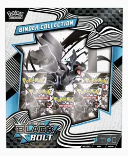 Pokemon TCG: Scarlet & Violet Black Bolt Binder Collection Box💥 - Image 1