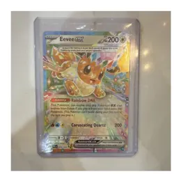 Pokemon Eevee ex 075/131 Sv: Prismatic Evolutions Full Art Holo EX Double Rare - Image 1