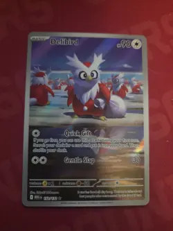Pokemon TCG Delibird 152/132 Mega Evolution Illustration Rare - Image 1