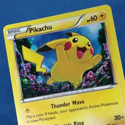 Pikachu XY89 Cosmos Holo Black Star Promo Breakthrough 2015 Pokemon XY LP/MP - Image 2