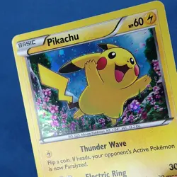 Pikachu XY89 Cosmos Holo Black Star Promo Breakthrough 2015 Pokemon XY LP/MP - Image 4