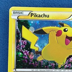 Pikachu XY89 Cosmos Holo Black Star Promo Breakthrough 2015 Pokemon XY LP/MP - Image 5