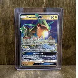The Pokemon Company Rayquaza GX 109/168 SM-Celestial Storm UR Holo 180HP - Image 1