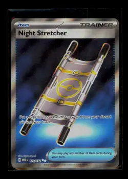 Pokemon Night Stretcher 173/132 Me01: Mega Evolution Holo - Image 1