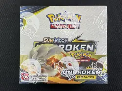 Pokemon Card Factory Sealed Unbroken Bonds Booster Box S&M - Image 1