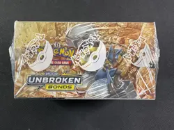 Pokemon Card Factory Sealed Unbroken Bonds Booster Box S&M - Image 2