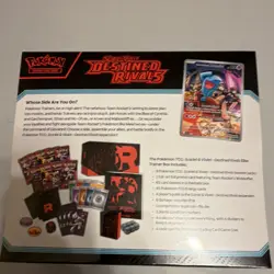 Pokemon Scarlet and Violet Destined Rivals Elite Trainer Box sealed - Image 2