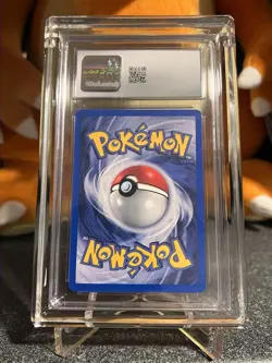 Pokemon CGC 10 Blaine's Charizard 2/132 Gym Challenge Error Fighting Symbol Holo - Image 2