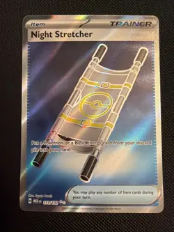 Night Stretcher - 173/132 - Ultra Rare - Mega Evolution Base Set NM Holo Pokemon - Image 1