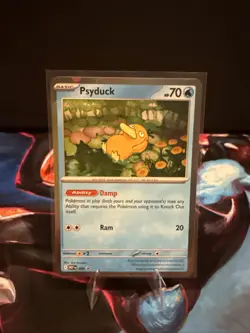Psyduck 007 Cosmos Holo Promo - Pokemon TCG Mega Evolution -NM/M - Image 1