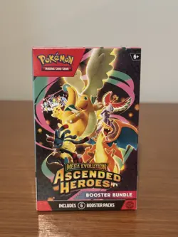 Pokemon TCG Ascended Heroes Booster Bundle [6 packs] New (SEALED) - Image 1