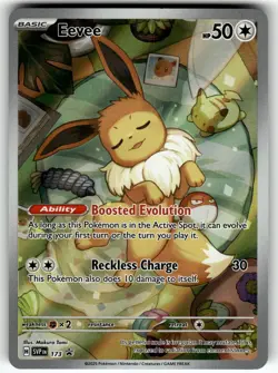 Eevee 173 Holo Promo Scarlet & Violet Promo Pokemon Near Mint - Image 1