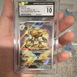 The Pokemon Company Alakazam 009 Mega Evolution Promo Holo CGC 10 140 HP 2025 - Image 1