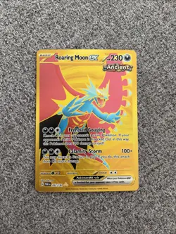 Roaring Moon ex 262/182 Paradox Rift Hyper Rare - Pokemon TCG - NM - Image 1