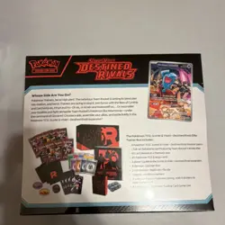 Pokemon TCG Scarlet & Violet Destined Rivals Elite Trainer Box sealed - Image 2