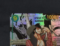 One Piece TCG Dracule Mihawk Manga OP14-119 The Azure Sea's Seven - Image 4