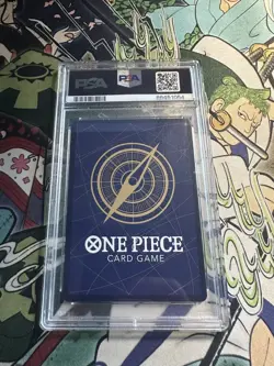 2023 ONE PIECE OP03-PILLARS OF STRENGTH MANGA ALTERNATE ART #122 SOGEKING PSA 10 - Image 2