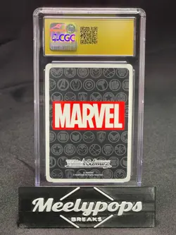 Hawkeye Weiss Schwarz (2021) Japanese Marvel S89-090S SR CGC 10 Pristine - Image 2
