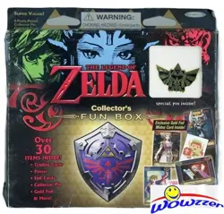 The Legend of Zelda COLLECTOR'S FUN BOX Enterplay-Trading cards Hylian Crest Pin - Image 1