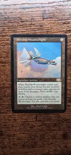 Wizards of the Coast Skyship Weatherlight Planeshift Rare Legendary Artifact Re… - Image 1