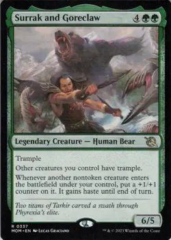 Surrak and Goreclaw - March of the Machine (337) - NM - Image 1