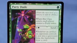 Party Dude (Foil) 128 R Mtg Teenage Mutant Ninja Turtles NM 🔮 * - Image 2