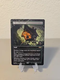 MTG Restless Cottage Borderless LP Wilds Of Eldraine - Image 1