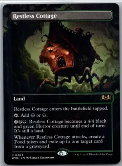 Restless Cottage (Borderless) R Wilds of Eldraine 304 NM - Image 1