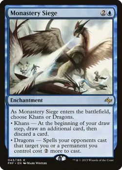 Monastery Siege [Fate Reforged] Magic MTG - Image 1
