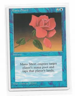 Magic the Gathering ~ MTG ~ 1x Mana Short ~ Fourth Edition ~ 4Ed ~ HP - Image 1