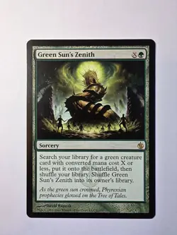 Green Sun's Zenith ~ Mirrodin Besieged [ Near Mint] [ Magic MTG ] - Image 1