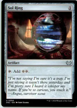 Sol Ring 94 Uncommon Commander: Duskmourn: House of Horror Near Mint - Image 2