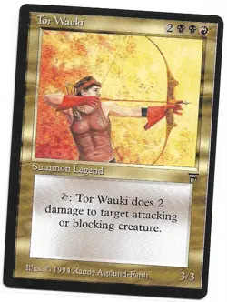 Magic the Gathering ~ MTG ~ 1x Tor Wauki ~ LEGENDS ~ LP - Image 1