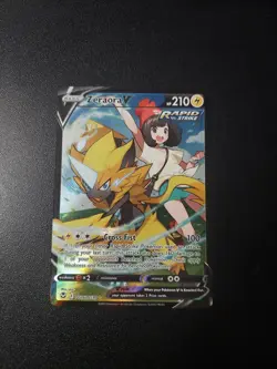 Zeraora V TG16/TG30 Silver Tempest Trainer Gallery NM Pokemon Card - Image 1