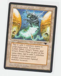 Magic the Gathering ~ MTG ~ 1x Urza's Power Plant (Bug) ~ LP ~ Antiquities - Image 1