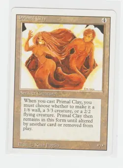Magic the Gathering ~ MTG ~ 1x Primal Clay ~ M/NM ~ REVISED - Image 1