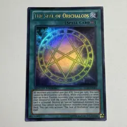 Konami Yu-Gi-Oh! TCG The Seal of Orichalcos LC03-EN001 Ultra Rare Holo - Image 1