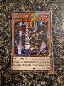 Yugioh Darklord Ixchel - RA05-EN010 - 1st Ed. Platinum Secret Rare - NM - Image 1