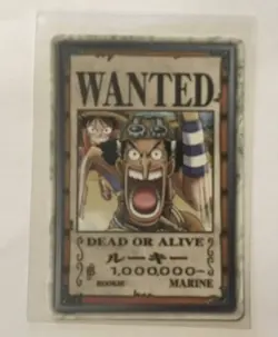 2002 One Piece Usopp Tournament Rookie License Promo Card - Image 2
